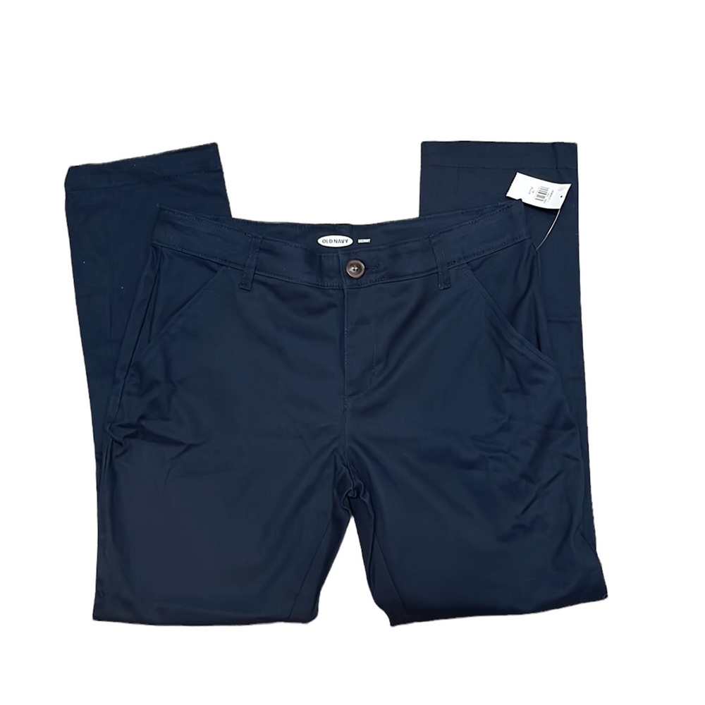 NWT OLD NAVY Girl’s Skinny Uniform Pants- 12 Plus
